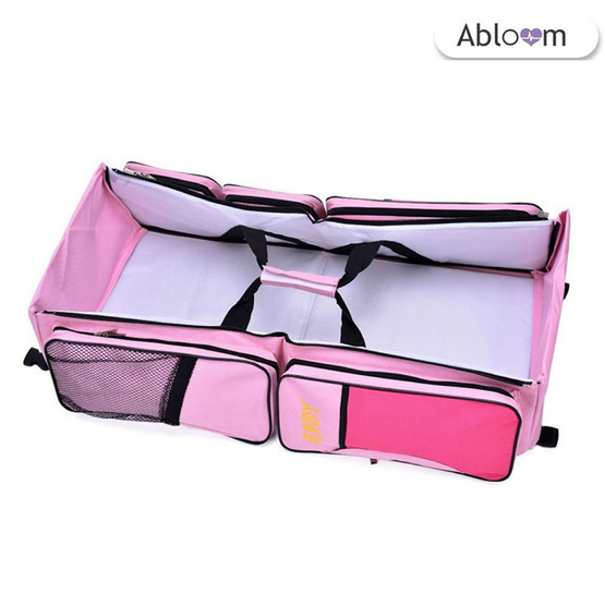 Abloom 3in1 ที่นอนเด็กแบบพกพากระเป๋าคุณแม่