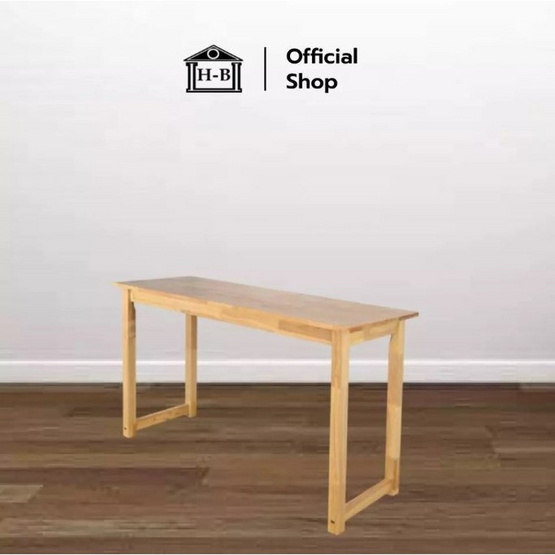 Home Best โต๊ะบาร์ไม้ยางพารา ขนาด 120x40x74 cm.