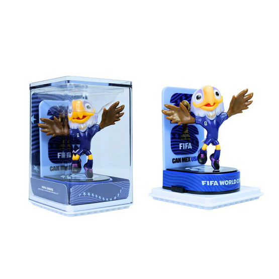 2026 World Cup Series ฟิกเกอร์มาสคอต ฟุตบอลโลก 2026 รุ่น Base Edition ขนาด 6ซม.