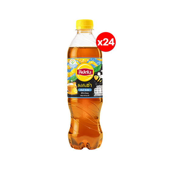 ลิปตันซ่า ฮันนี่ซิตรัส 445 มล. (ลัง 24 ขวด)