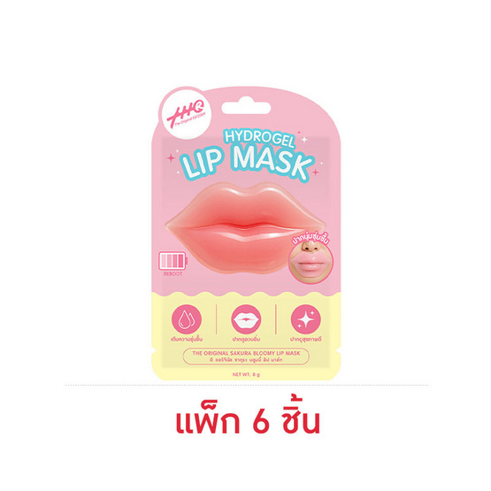 The Original ลิปมาส์ก Sakura Bloomy Lip Mask 8กรัม (แพ๊ก6)