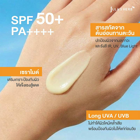 Jula's Herb กันแดดเจลทานตะวัน Sunflower Soft Blur UV Gel SPF50+PA++++ 30กรัม