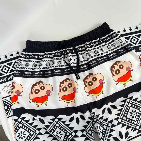 M2S Lifestyle กางเกงขายาว Shinchan รุ่น Mono Graphic Free size