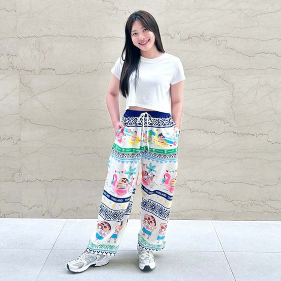 M2S Lifestyle กางเกงขายาว Shinchan รุ่น Candy Pop Free size