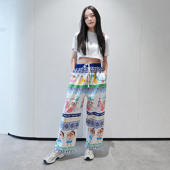 M2S Lifestyle กางเกงขายาว Shinchan รุ่น Candy Pop Free size