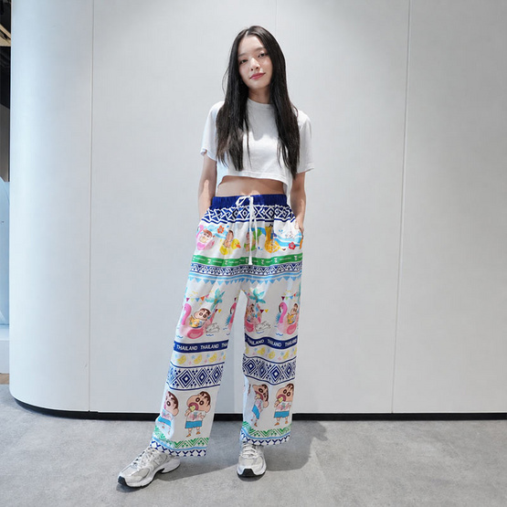 M2S Lifestyle กางเกงขายาว Shinchan รุ่น Candy Pop Free size