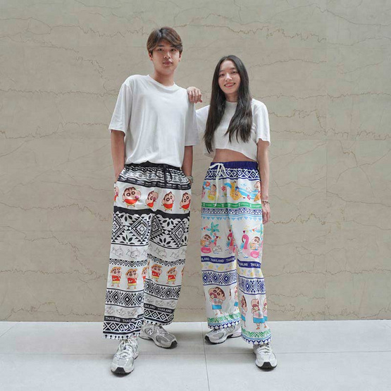M2S Lifestyle กางเกงขายาว Shinchan รุ่น Candy Pop Free size