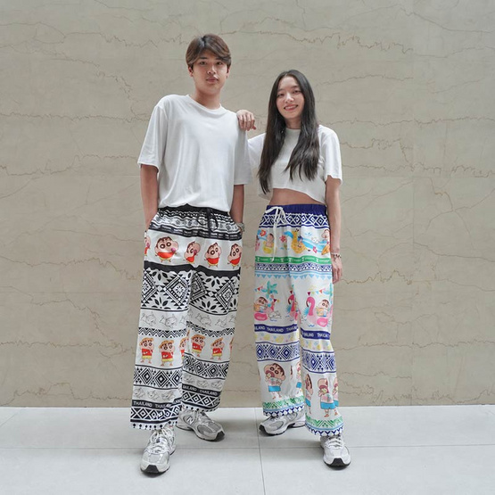 M2S Lifestyle กางเกงขายาว Shinchan รุ่น Candy Pop Free size