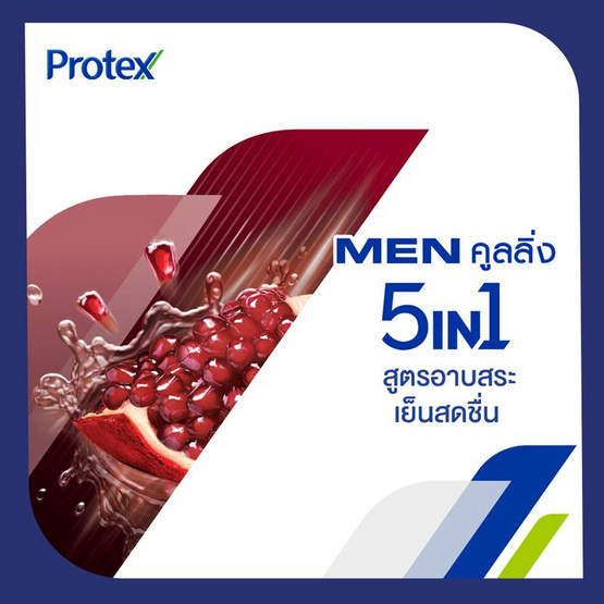 โพรเทคส์ เมน เจลอาบน้ำ 5in1 คูลลิ่ง 400 มล. ถุงเติม (แพ็กคู่)