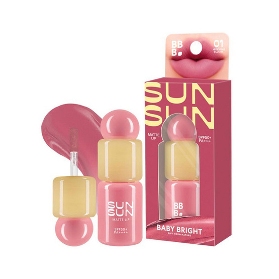Baby Bright ลิปแมทท์ Sunsun Matte Lip SPF50+ PA++++ 2.8 กรัม