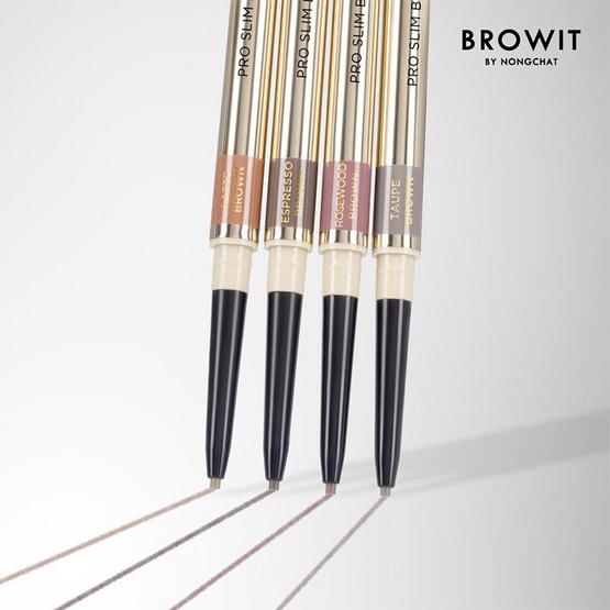 Browit ดินสอเขียนคิ้ว Pro Slim Brow Pencil 0.06 กรัม