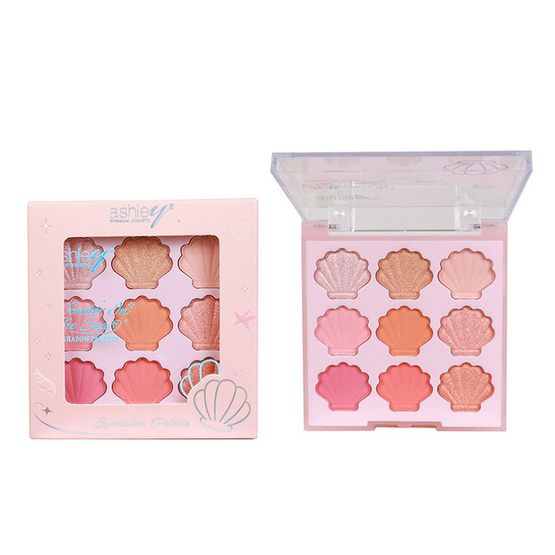 Ashley พาเลทอายแชโดว์ Mermaid Eyeshadow 5.5 กรัม
