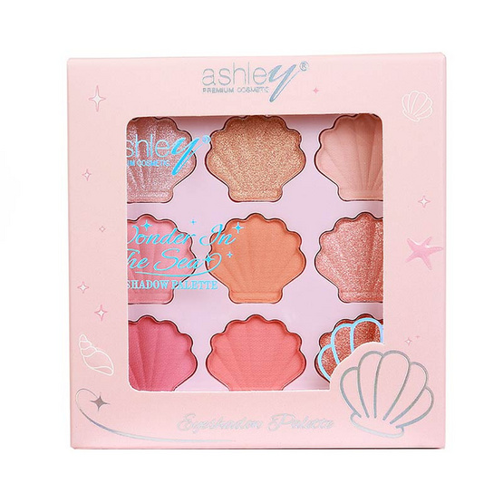 Ashley พาเลทอายแชโดว์ Mermaid Eyeshadow 5.5 กรัม