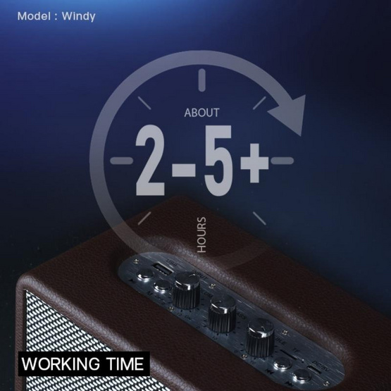 Easy & Perfect  ลำโพงพกพา  รุ่น WINDY