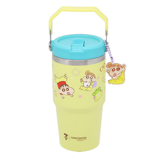 กระบอกน้ำ All Cafe ชินจัง Travel budddy(สีเหลือง)22oz.
