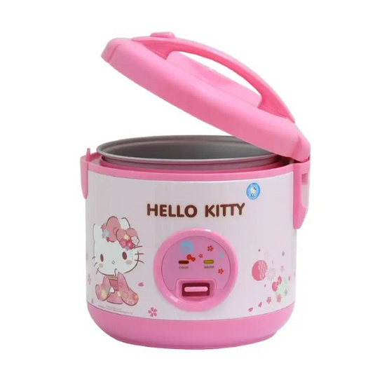 Kashiwa หม้อหุงข้าวไฟฟ้า ลาย HELLO KITTY ความจุ 1 ลิตร รุ่น RC-112