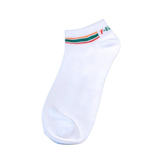ถุงเท้าเยื่อไผ่ข้อเว้าตาตุ่ม ลาย 7-Eleven ขนาด 23-25 CM. สีขาว