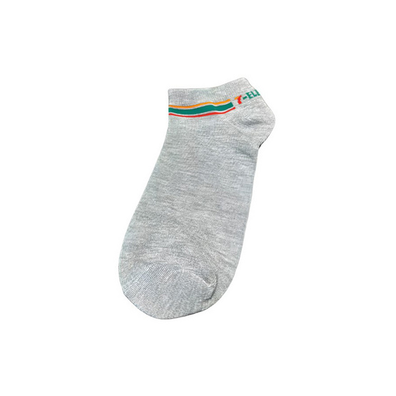 ถุงเท้าเยื่อไผ่ข้อเว้าตาตุ่ม ลาย 7-Eleven ขนาด 23-25 CM. สีเทา แพ็ก 2 ชิ้น