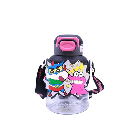 X&W กระบอกน้ำพลาสติกไตรตัน Caryon Shinchan 700ml.