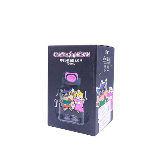 X&W กระบอกน้ำพลาสติกไตรตัน Caryon Shinchan 700ml.