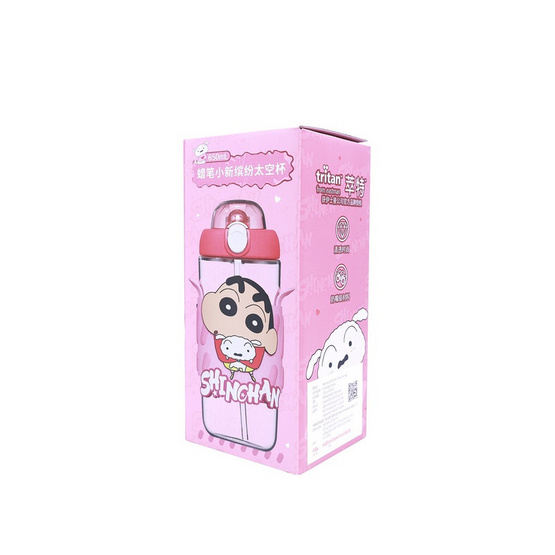 X&W กระบอกน้ำพลาสติกไตรตัน Caryon Shinchan 650ml.