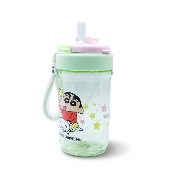 X&W กระบอกน้ำพลาสติกไตรตัน Caryon Shinchan รุ่นแก้วน้ำ 650ml.