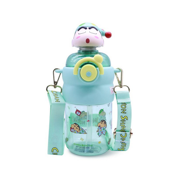X&W กระบอกน้ำพลาสติกไตรตัน Caryon Shinchan รุ่นหัวดุ๊กดิ๊ก 700ml.