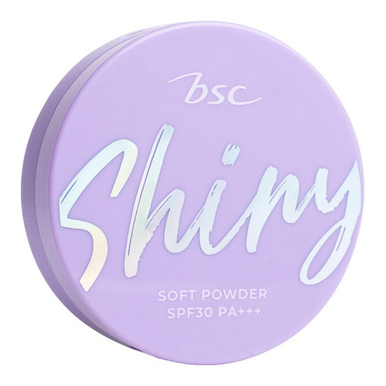 Bsc แป้งพัพ Shiny Soft Powder SPF30 PA+++ 5.5 กรัม