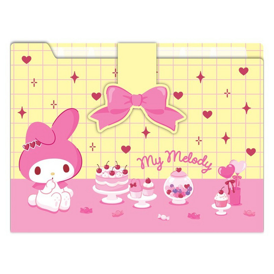 CODE:D แฟ้ม 8 ช่อง Sanrio - My Melody
