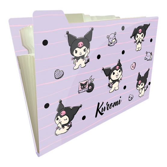 CODE:D แฟ้ม 8 ช่อง Sanrio - Kuromi