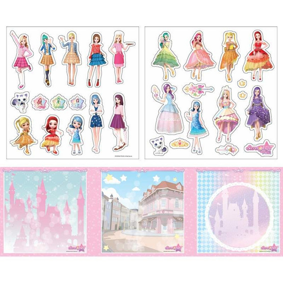 Wanna สติกเกอร์แม่เหล็ก Secret Jouju คละแบบ (แพ็ก 2 ชิ้น)