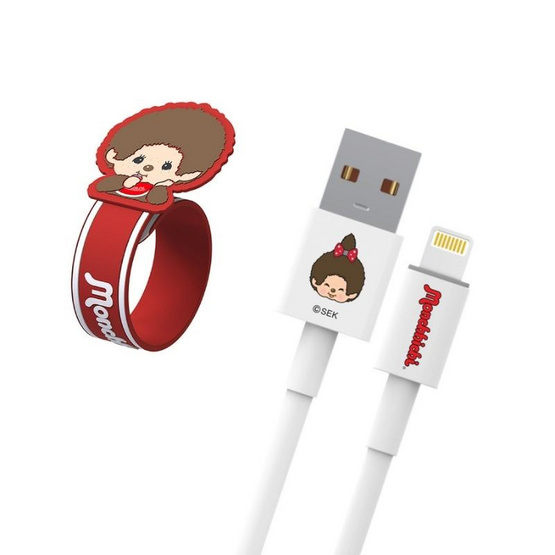 Amaze One สายชาร์จ USB-A To L Monchhichi รุ่น A-MCC015