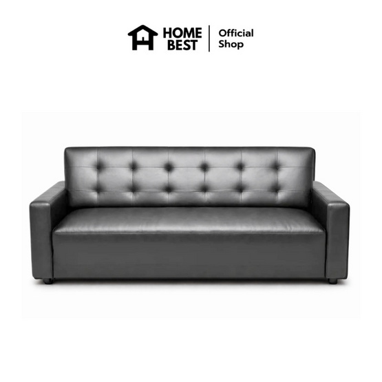 Home Best โซฟาหนัง PVC 3 ที่นั่ง รุ่น Grand