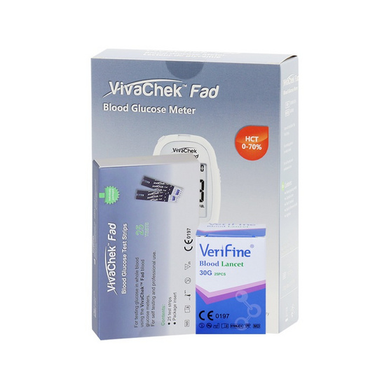 VivaChekTM Fad Blood Glucose Meter