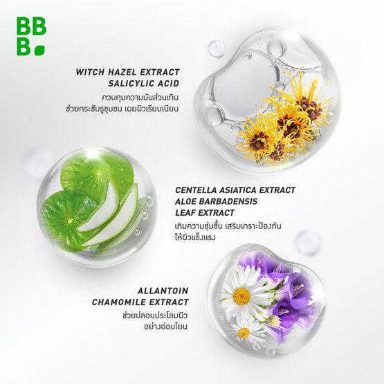 Baby Bright ไฮโรเจลแพด Oil Control Hydro Gel Pad 4แผ่น (แพ็ก6)