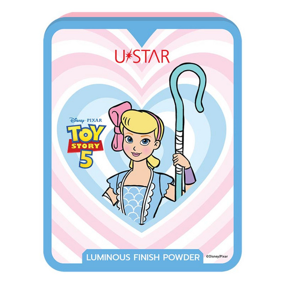 Ustar แป้งผสมชิมเมอร์ Luminous Finish Powder (Toy Story) 7 กรัม