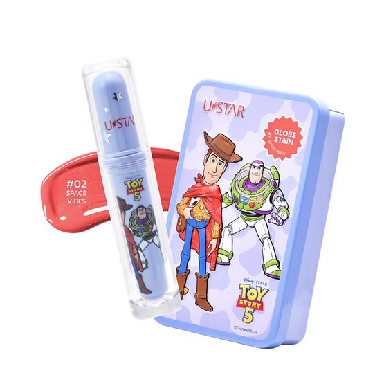 Ustar ลิปกลอส Gloss Stain (Toy Story) 2 กรัม