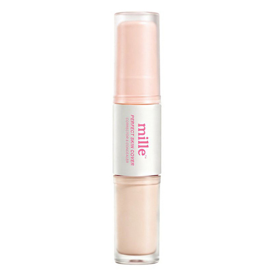 Mille คอนซีลเลอร์และคอเรคเตอร์ Duo Perfect Skin Cover Corrector & Concealer 5กรัม+5กรัม