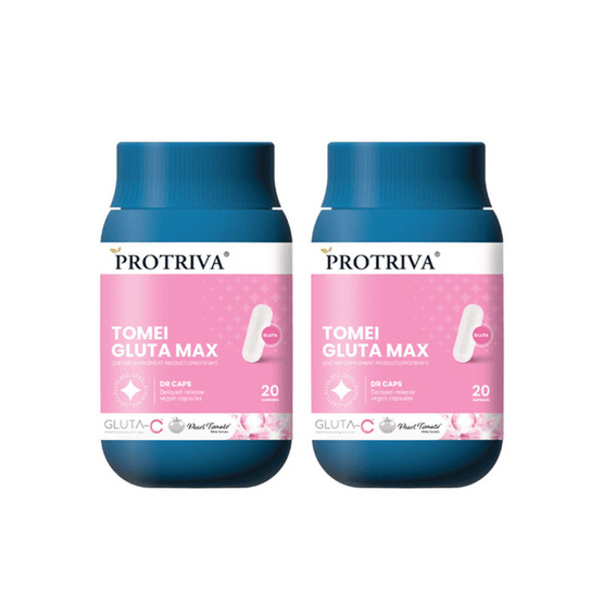 (Protriva) โทเมอิ กลูต้า แม็กซ์ บรรจุ 20 แคปซูล 2 กระปุก