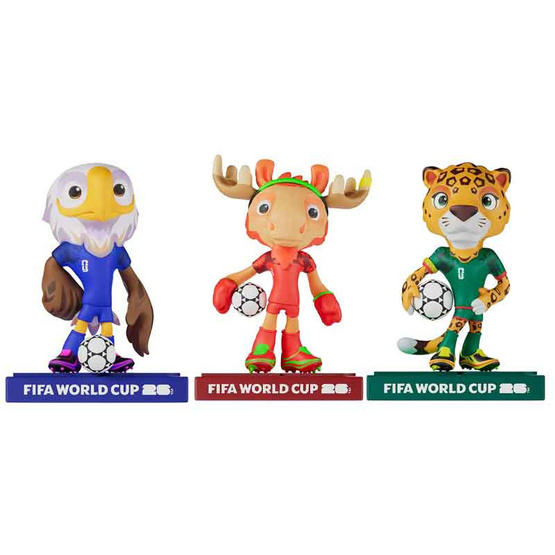 2026 World Cup Series ฟิกเกอร์มาสคอต รุ่น Base Edition 9ซม.