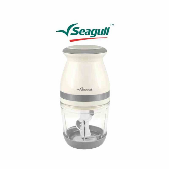 Seagull  เครื่องบดสับอาหาร แบบไฟฟ้า โถแก้ว 0.6ลิตร รุ่น SFC-003-CR