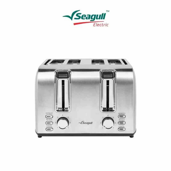 Seagull  เครื่องปิ้งขนมปัง 4 แผ่น   รุ่น STT-002-SL