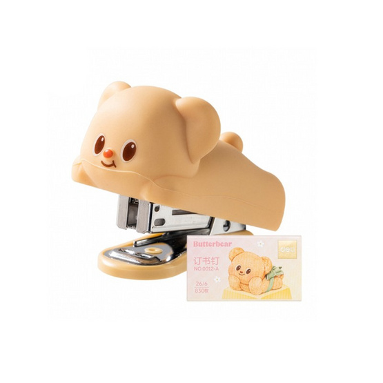 Deli เครื่องเย็บกระดาษ Butterbear No.HY199
