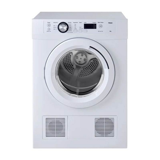 HAIER เครื่องอบผ้าฝาหน้า 7 กก. รุ่น HDV70E1