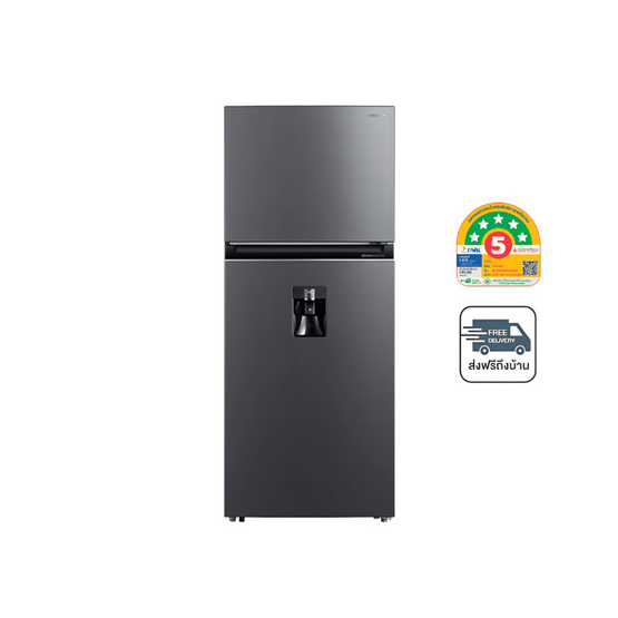 TOSHIBA ตู้เย็น 2 ประตู ขนาด 14.4Q รุ่น GR-RT535WEA-PMTH(06)