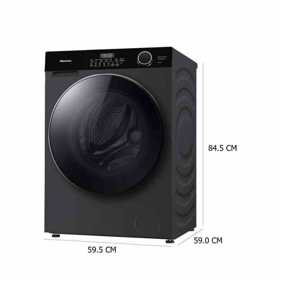 Hisense เครื่องซักอบผ้า ซัก 10.5 กก. อบ 7 กก. รุ่น WD105M3