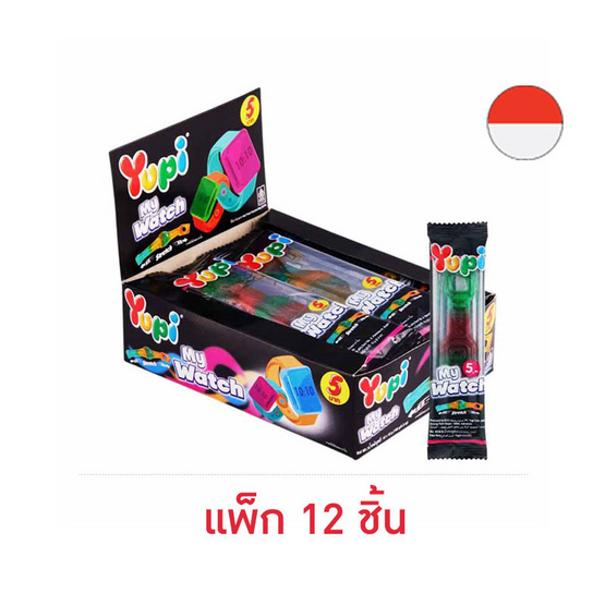 ยูปี้ กัมมี่มายวอช 13 กรัม (แพ็ก 12 ชิ้น)