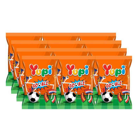 ยูปี้ กัมมี่โกลซ์กลิ่นผลไม้ 70 กรัม (แพ็ก 12 ชิ้น)