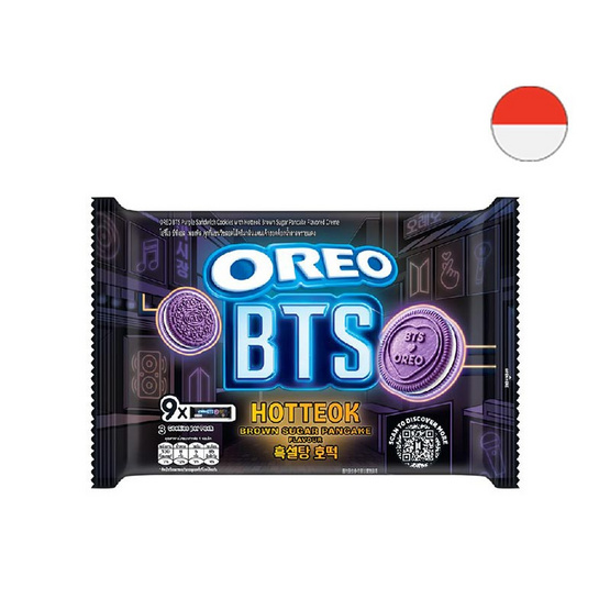 โอรีโอ แซนวิชคุกกี้สอดไส้ครีมรสฮอตต็อก BTS 236.25 กรัม