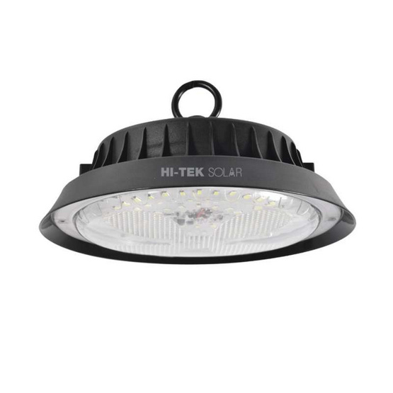 HI-TEK โคมไฟไฮเบย์โซล่าเซล LED  รุ่น ลีโอ แสงขาว